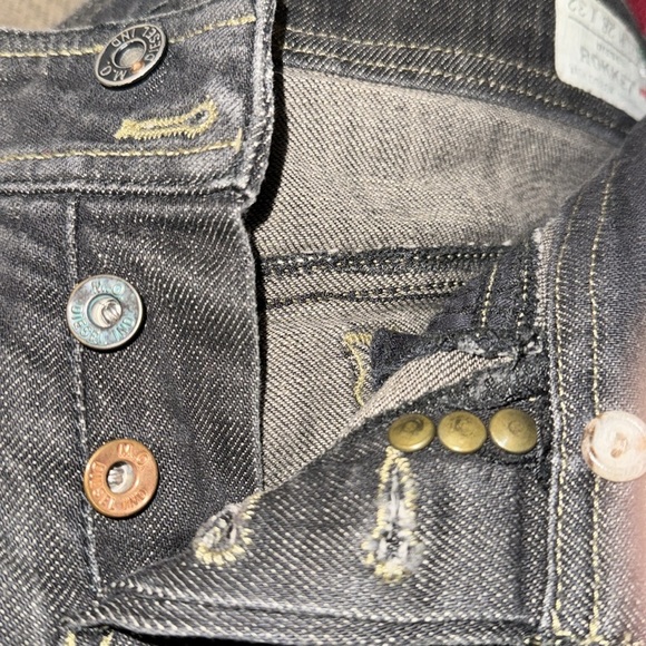 Diesel Boot Cut Stretch Rocket Black Wash Jeans - Picture 10 of 13